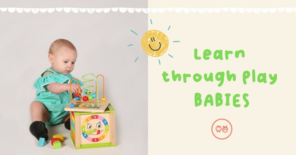 How Babies Learn Through Play and the Benefits of Having Less Toys