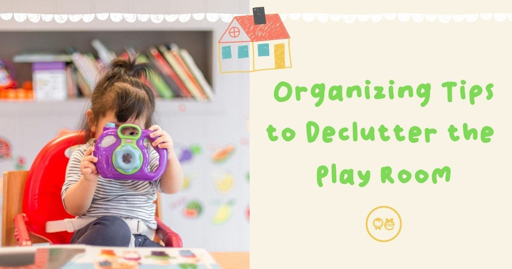 Save your Sanity and Declutter the Play Room with these Organizing Tips