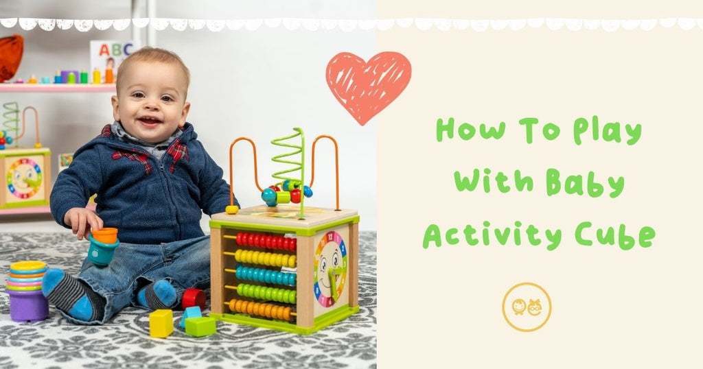 Wooden Baby Activity Cube